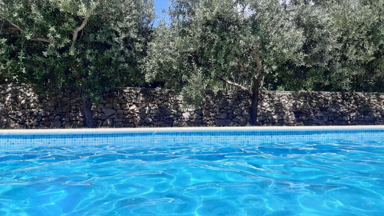 Mala Kuca Sa Velikim Grijanim Bazenom Antonio Villa Šišan Exteriör bild